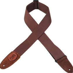 Levy's 2" Cotton Guitar Strap with Suede Ends