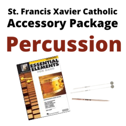 St. Francis Xavier Catholic School Percussion Band Program Accessory Pkg Only