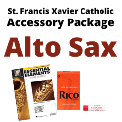 St. Francis Xavier Catholic School Alto Sax Band Program Accessory Pkg Only