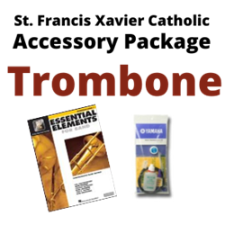 St. Francis Xavier Catholic School Trombone Band Program Accessory Pkg Only
