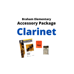 Braham Elementary Clarinet School Band Program Accessory Pkg Only