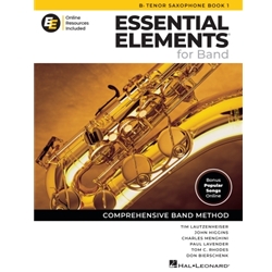 Essential Elements For Band 1 - Tenor Sax (Revised 2025 Edition)
