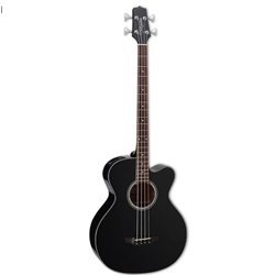 Takamine GB30CEBLK AC/EL Bass Guitar with Solid Top & Cutaway