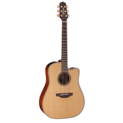 Takamine P3DC Dreadnought Cutaway AC/EL Guitar with Semi Hard Case
