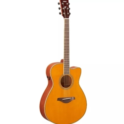 Yamaha FS Cutaway Transacoustic AC/EL Guitar