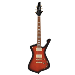 Ibanez IC420AAB Iceman Electric Guitar with Gig Bag - Autumn Burst